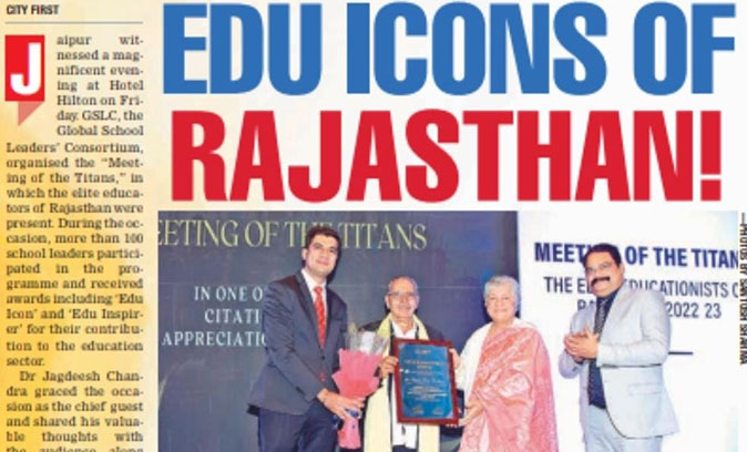 Edu Icons Of Rajasthan